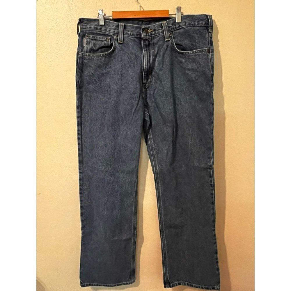 Men's Carhartt Loose Fit Jeans Size 36 x 32 [EXCELLENT]